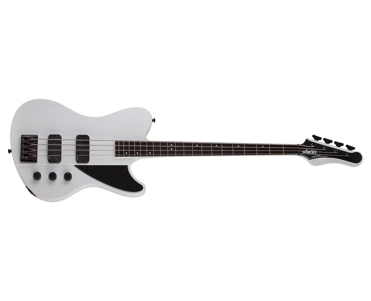 Amazon.com: Schecter Ultra Bass - Satin White : Musical Instruments